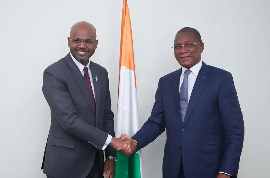 Le Ministre Bruno Nabagné Kone reçois la Banque de Développement Shelter Afrique (BDSA)